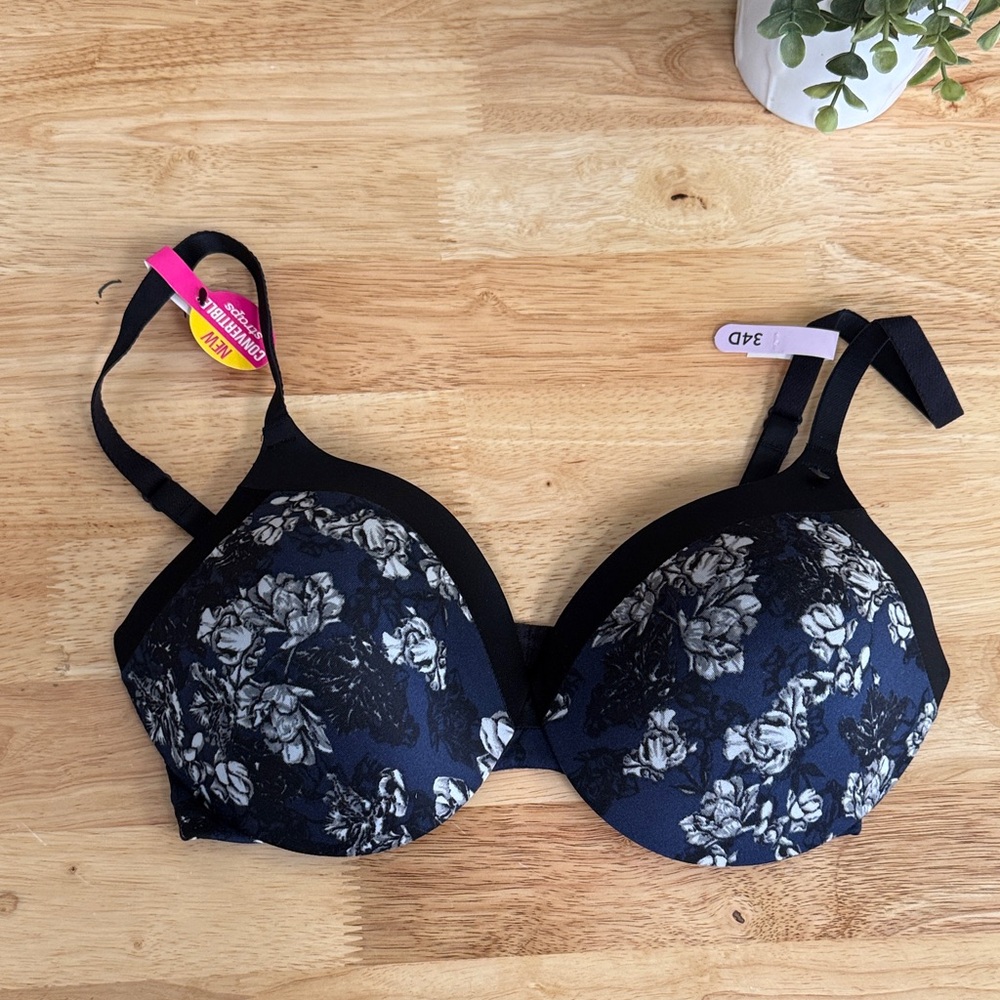 Women’s Maidenform Underwire Lightly Padded Floral Bra 34D